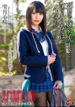 NITR-548 Unfortunately, My Compatibility With The Teacher’s Thing Was Outstanding. The Teacher I Hate To Death… Made Me Cum So Hard I Wanted To Cry… Shizukutsuki Kokoro Sakura